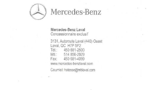 Mercedes-Benz Laval à Laval